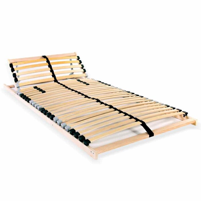 Vidaxl Sommier ergonomique 70x200 cm à lattes réglables - Jusqu'à -34% en outlet
