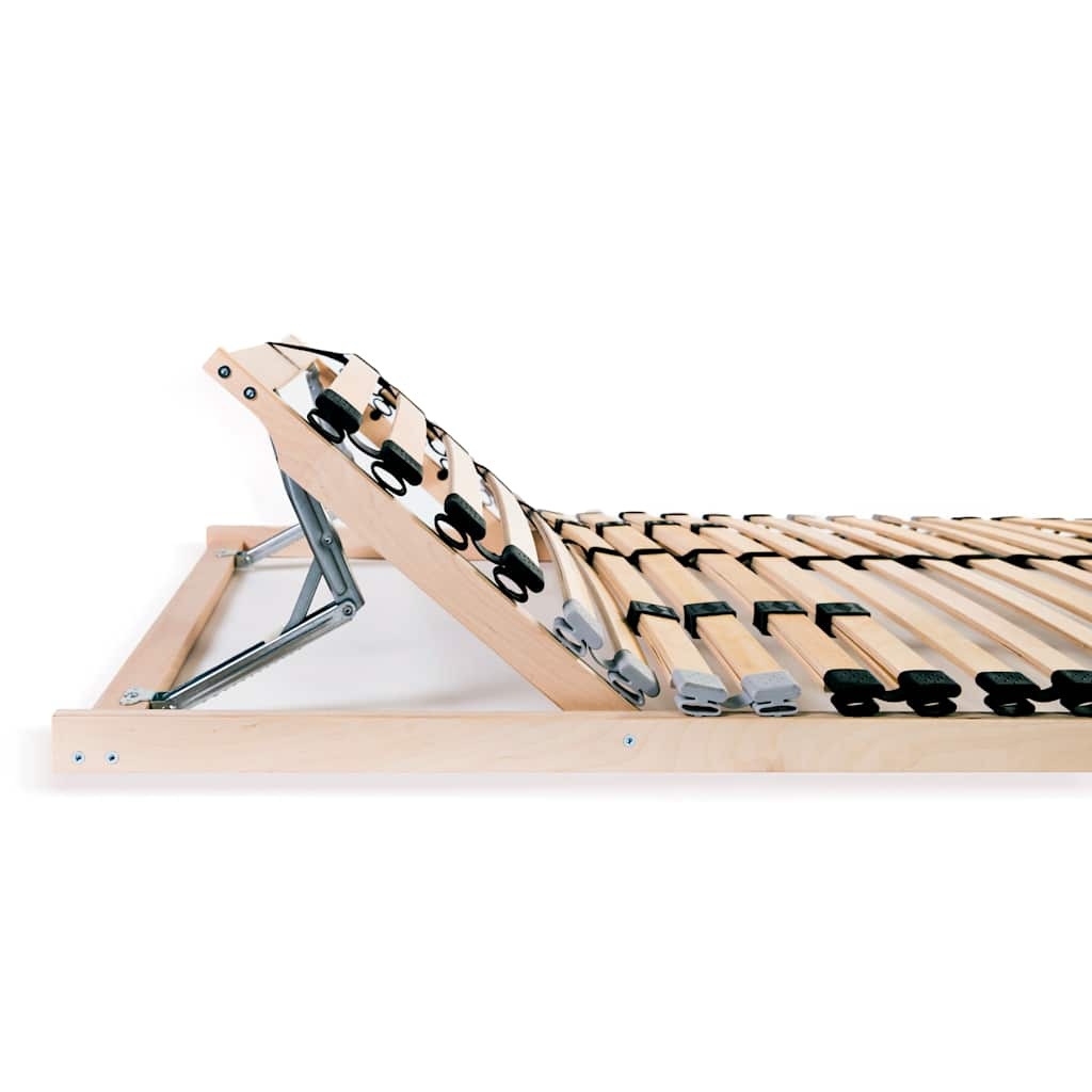 Vidaxl Sommier ergonomique 70x200 cm à lattes réglables - Jusqu'à -34% en outlet
