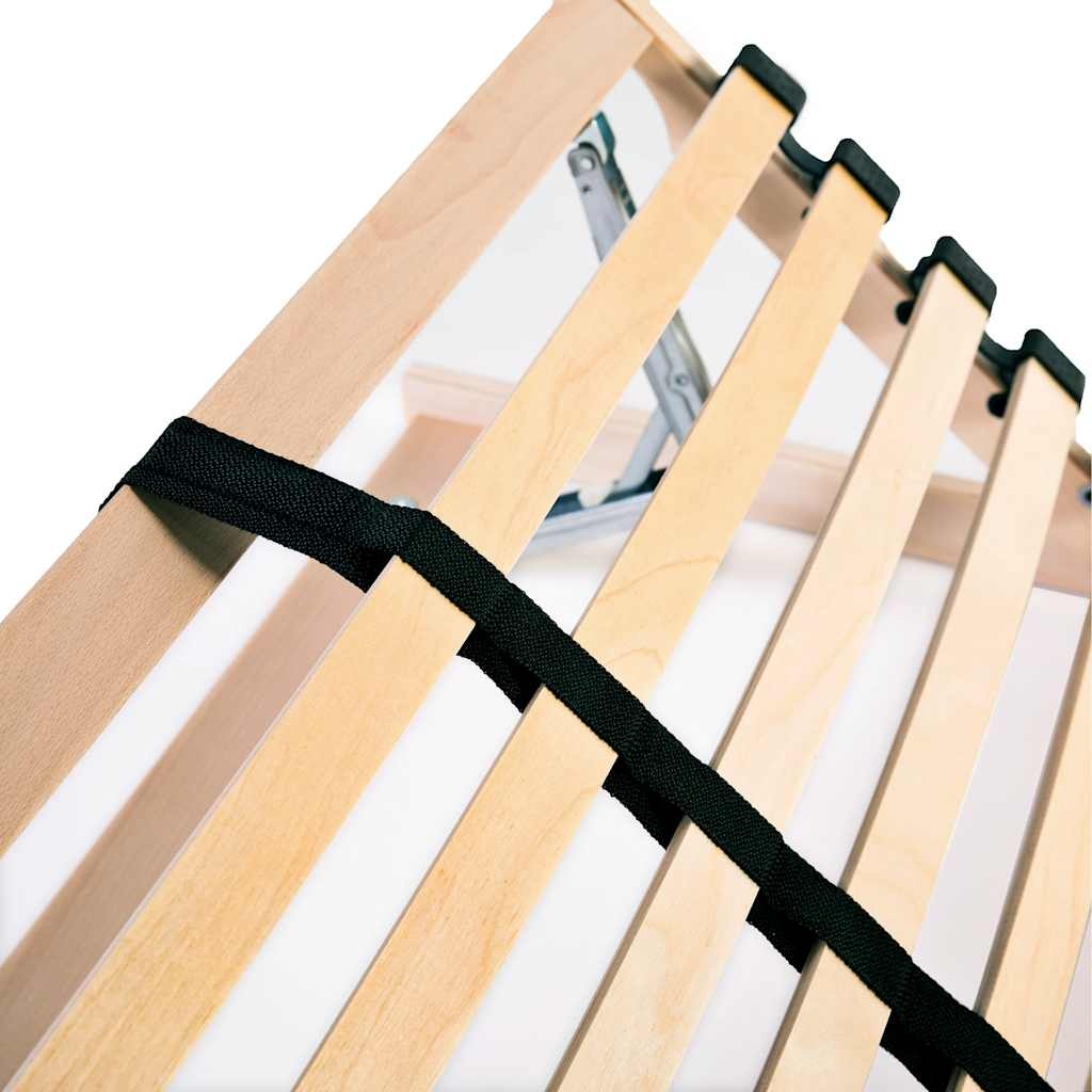 Vidaxl Sommier ergonomique 70x200 cm à lattes réglables - Jusqu'à -34% en outlet