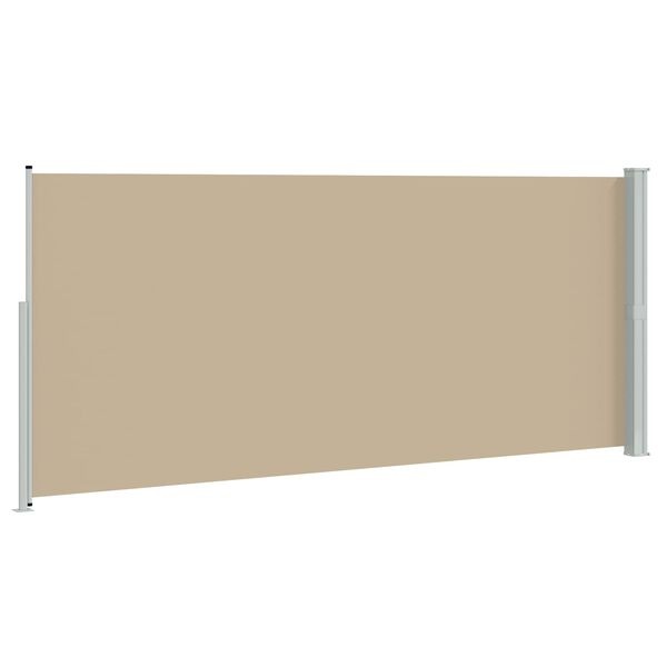 Vidaxl Pare-vue latéral rétractable 220 x 300 cm - Beige - Jusqu'à -34%