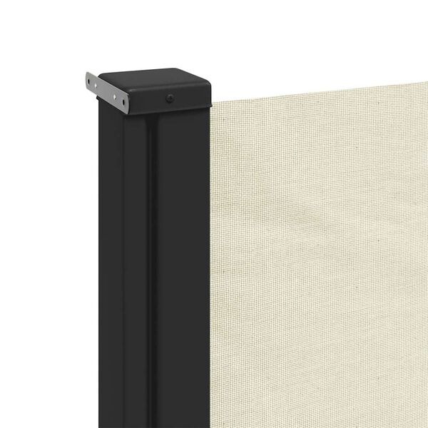 Vidaxl Brise-vue rétractable 180x500 cm crème - Jusqu'à -34% sur le prix