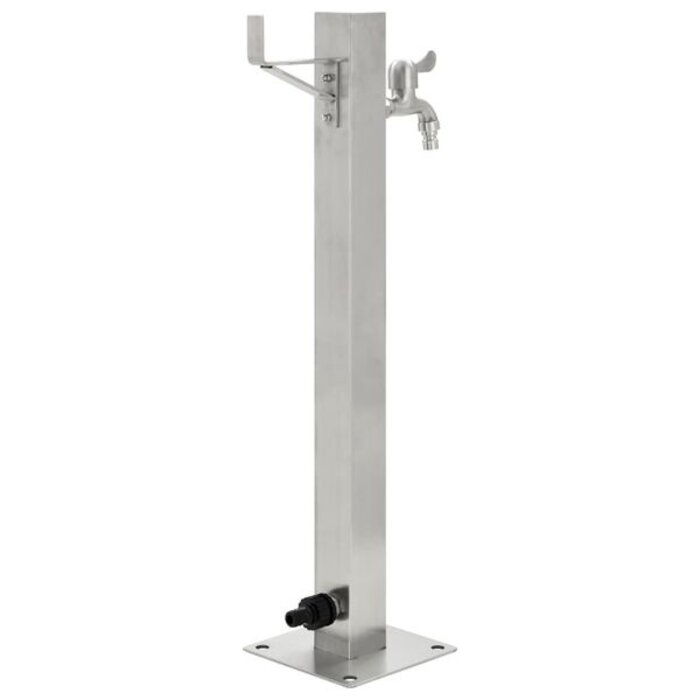Vidaxl Colonne d'eau de jardin en inox 65 cm - Jusqu'à -34% de remise