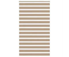 Vidaxl Store jour nuit 125x200 cm marron sable - 57% de remise