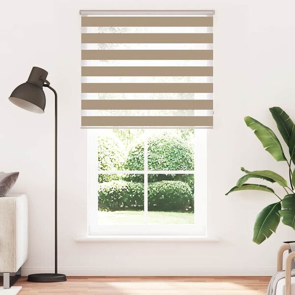 Vidaxl Store jour nuit 125x200 cm marron sable - Jusqu'à 33% de remise