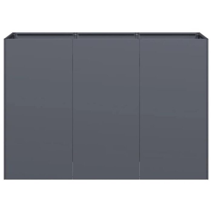 Vidaxl Jardinière surélevée en acier 120x40x80cm - Jusqu'à 35% de remise