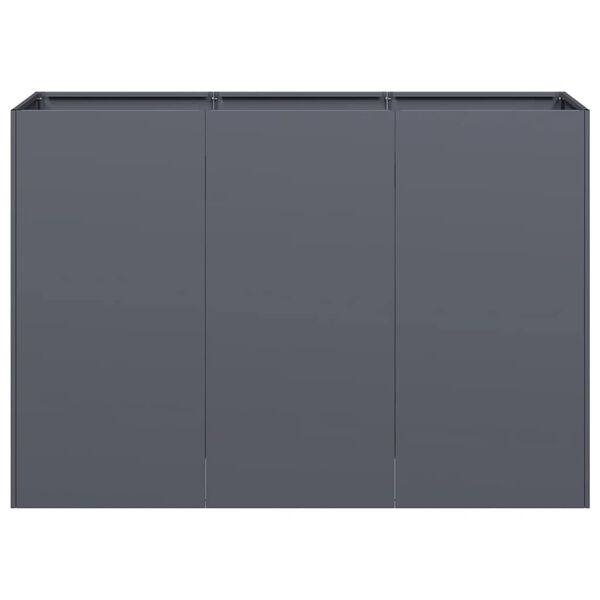 Vidaxl Jardinière surélevée en acier 120x40x80cm - Jusqu'à 35% de remise