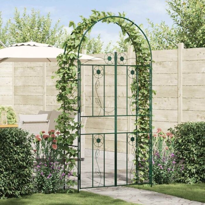 Vidaxl Arche de Jardin Rectangulaire en Acier - Jusqu'à 34% de remise