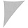 Voile d'ombrage triangulaire 4x5x6,4 m Gris - Jusqu'à -33% sur l'outlet