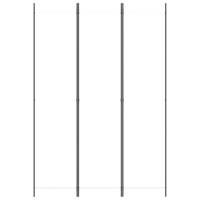 Vidaxl Paravent 3 panneaux 150x220 cm blanc - Jusqu'à -33% de remise