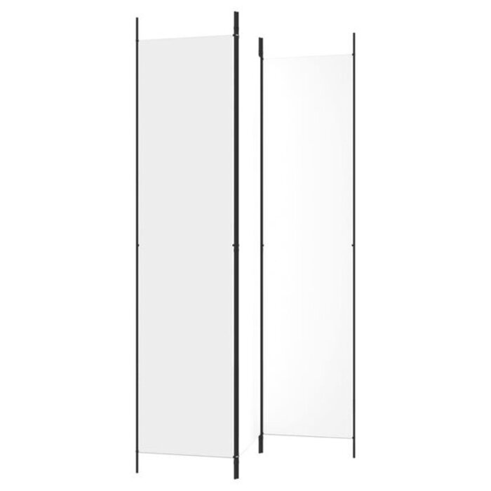 Vidaxl Paravent 3 panneaux 150x220 cm blanc - Jusqu'à -33% de remise