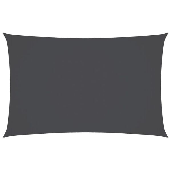 Vidaxl Voile d'ombrage rectangulaire 3x6m anthracite - Jusqu'à -34%