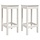 Lot de 2 tabourets de bar en pin massif blanc - Jusqu'à -34%
