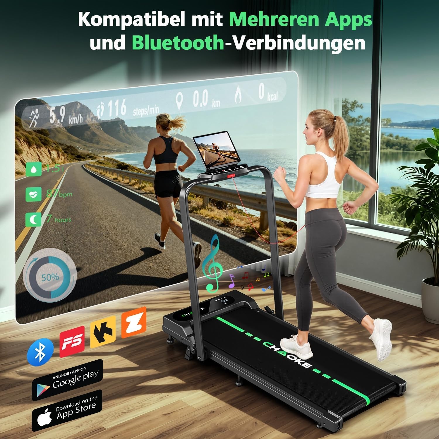 Tapis de course pliable 12 km/h - Jusqu'à 35% de réduction