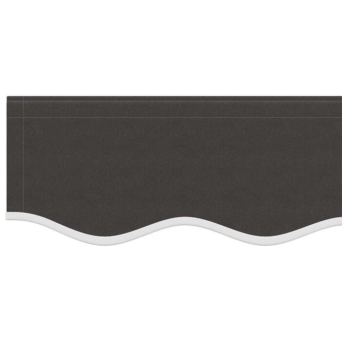Vidaxl Toile de store banne 4 x 3,5 m Anthracite - Jusqu'à -34% sur nos retours
