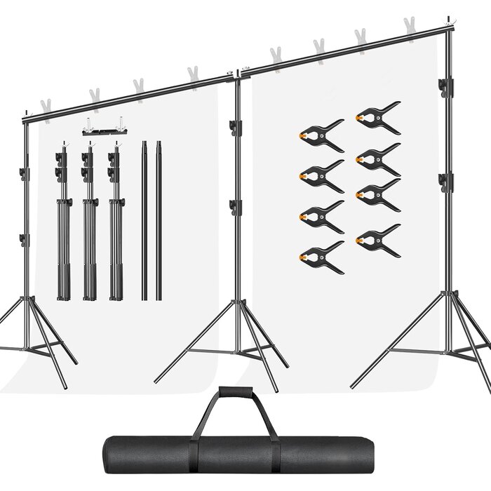 Support de fond studio 3m x 6m ajustable - Jusqu'à 35% de réduction