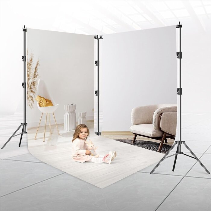 Support de fond studio 3m x 6m ajustable - Jusqu'à 35% de réduction