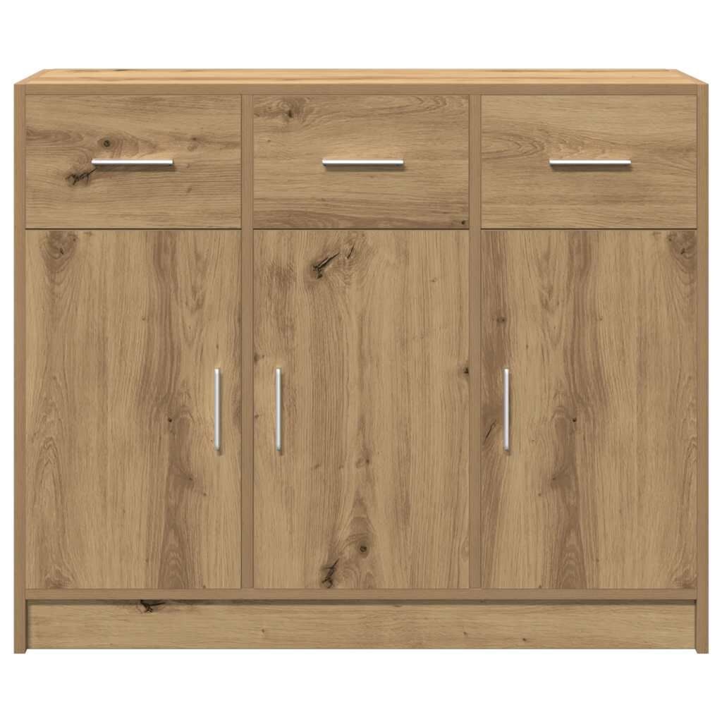 Vidaxl Buffet Chêne Artisan 91cm - Design Intemporel - Jusqu'à -35%