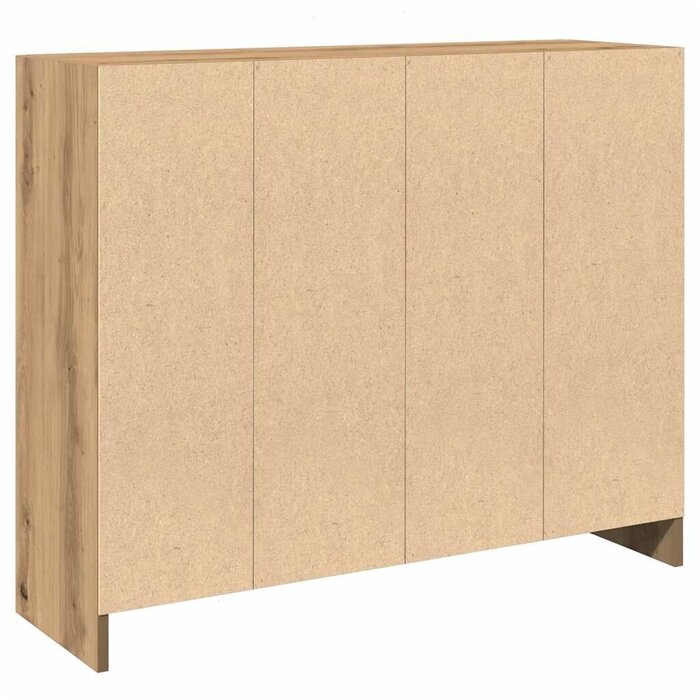 Vidaxl Buffet Chêne Artisan 91cm - Design Intemporel - Jusqu'à -35%