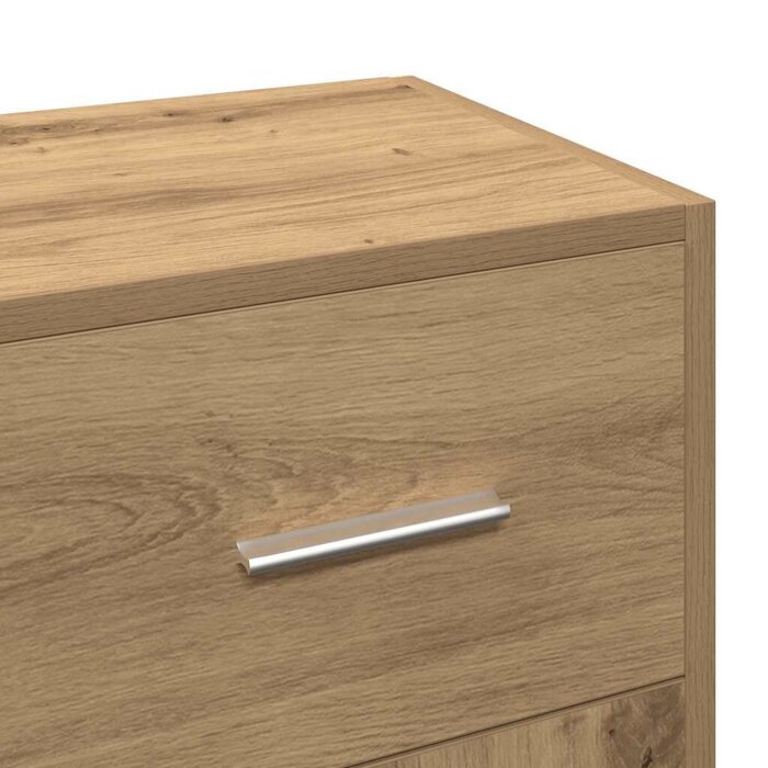 Vidaxl Buffet Chêne Artisan 91cm - Design Intemporel - Jusqu'à -35%