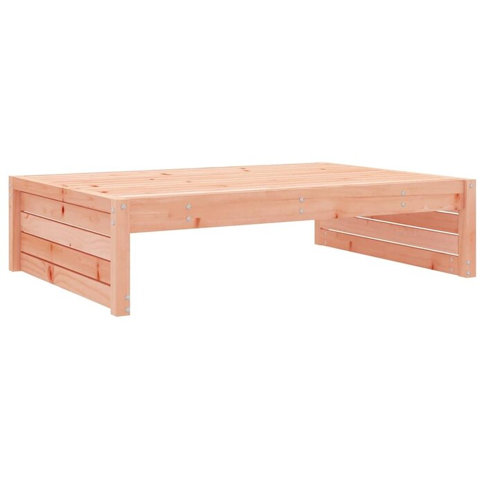 Vidaxl Repose-pieds de jardin bois massif 120x80cm - Jusqu'à 34% de remise