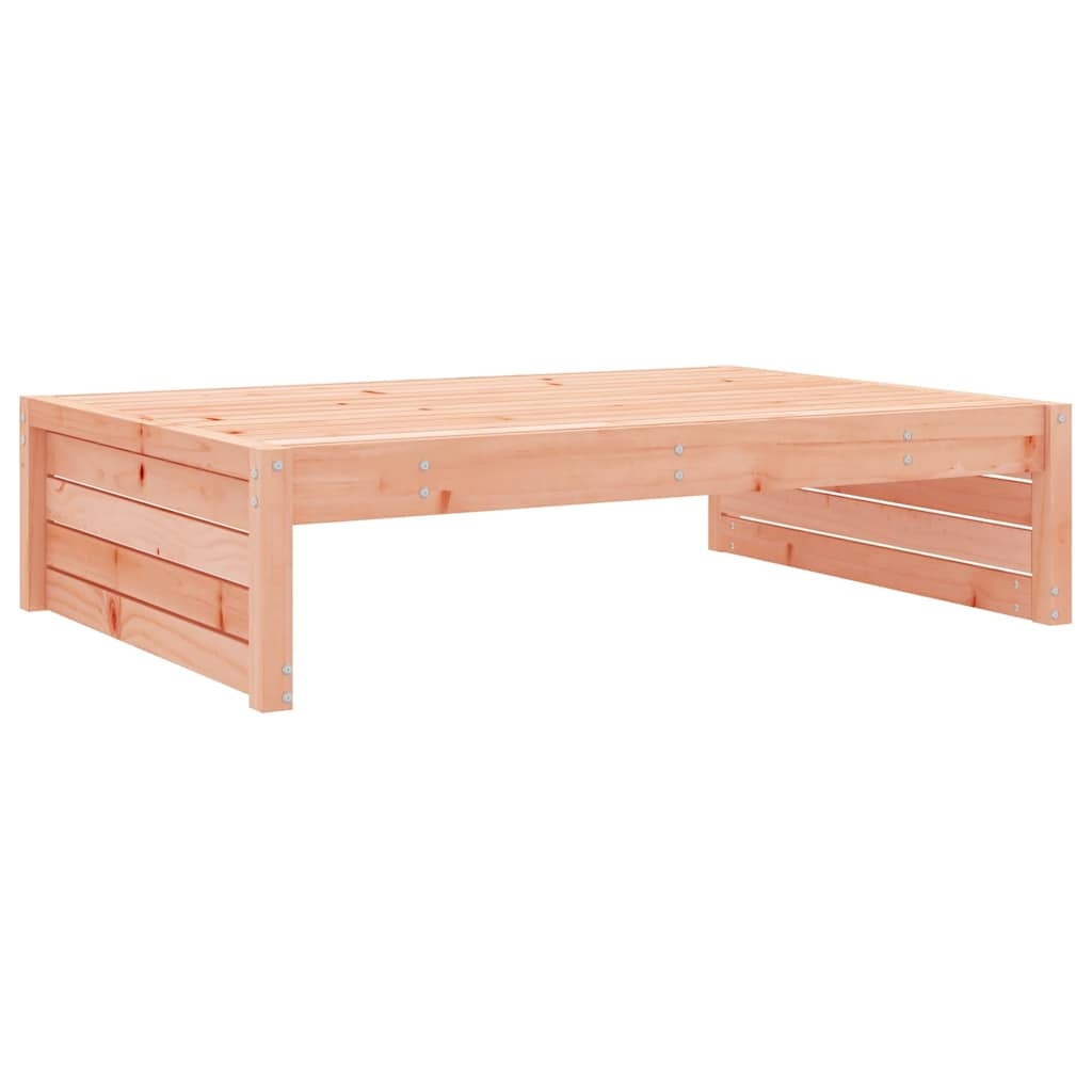 Vidaxl Repose-pieds de jardin bois massif 120x80cm - Jusqu'à 34% de remise