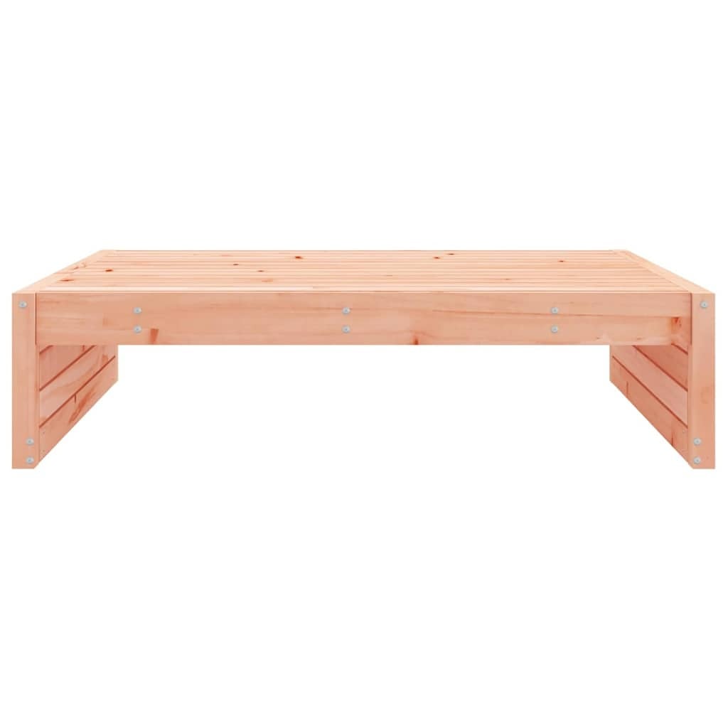 Vidaxl Repose-pieds de jardin bois massif 120x80cm - Jusqu'à 34% de remise