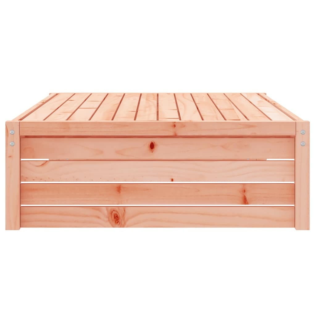 Vidaxl Repose-pieds de jardin bois massif 120x80cm - Jusqu'à 34% de remise