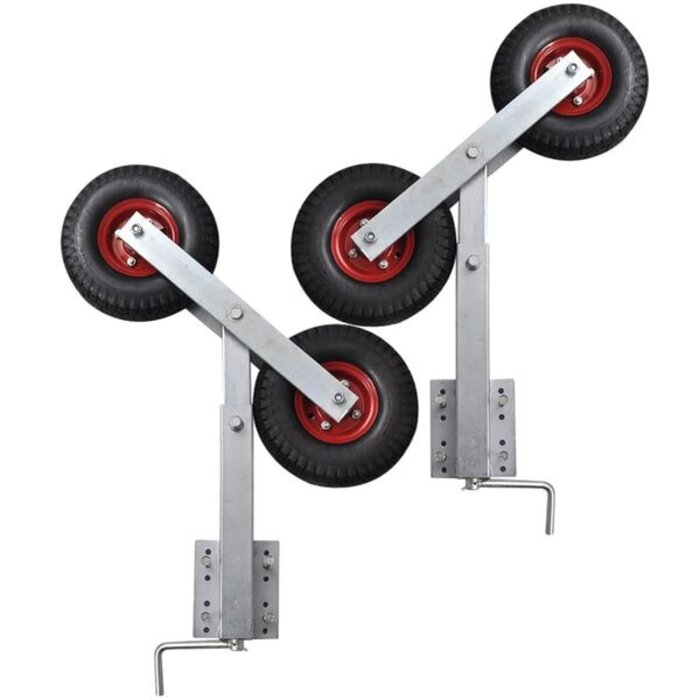 Vidaxl Kit 2 supports de proue réglables pour remorque bateau - Jusqu'à -35%