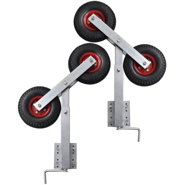 Vidaxl Kit 2 supports de proue réglables pour remorque bateau - Jusqu'à -35%