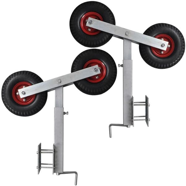 Vidaxl Kit 2 supports de proue réglables pour remorque bateau - Jusqu'à -35%