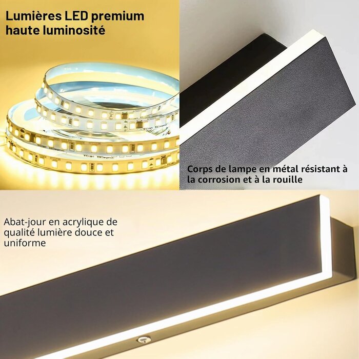 Applique murale LED étanche 150 cm - Anthracite - Jusqu'à -34% en Outlet
