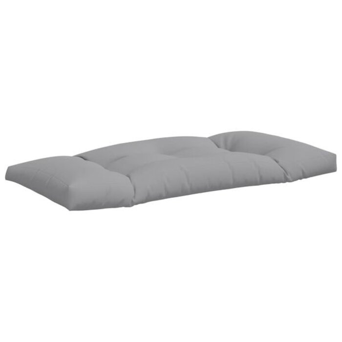 Vidaxl Ensemble 2 coussins pour palette gris - Jusqu'à 33% de remise