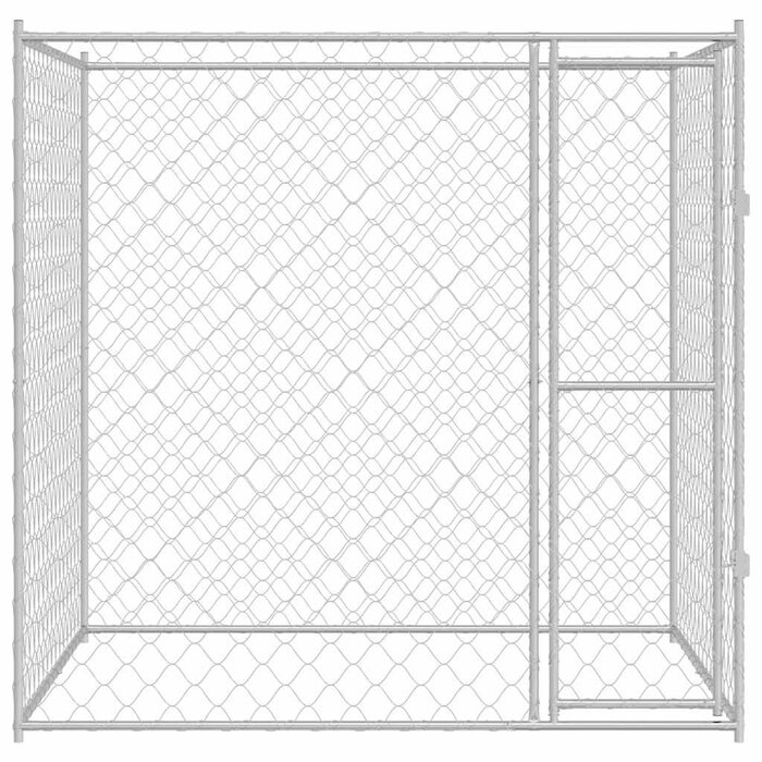 Vidaxl Chenil d'extérieur en acier 2x2x2m - Jusqu'à -30% sur votre équipement canin