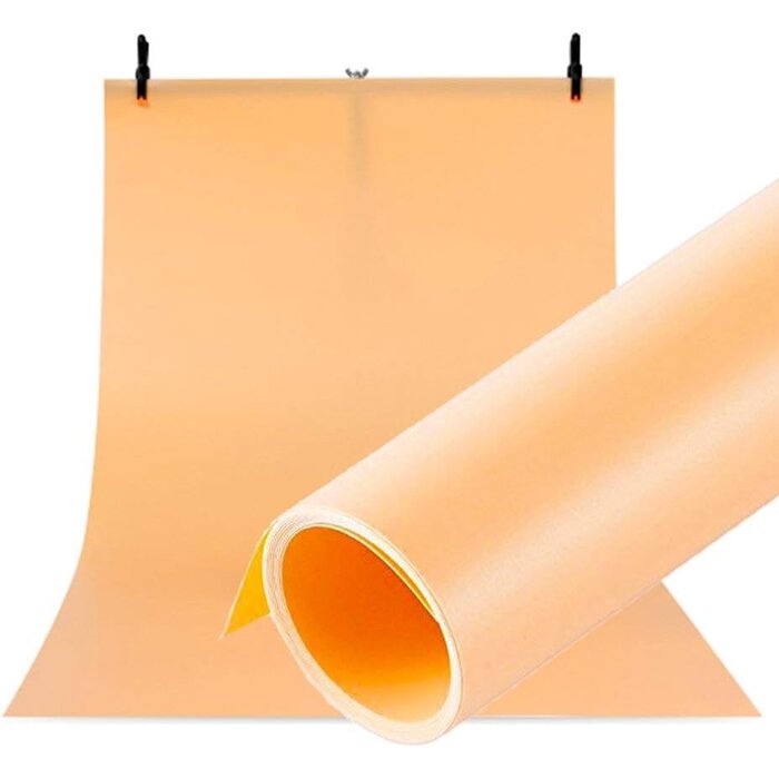 Fond photo PVC gris 120x200 cm - Mat et anti-reflet - Jusqu'à -27%