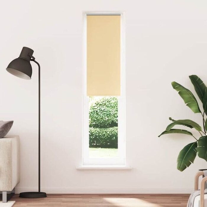 Vidaxl Store enrouleur occultant beige 40x210cm - Jusqu'à 31% de remise