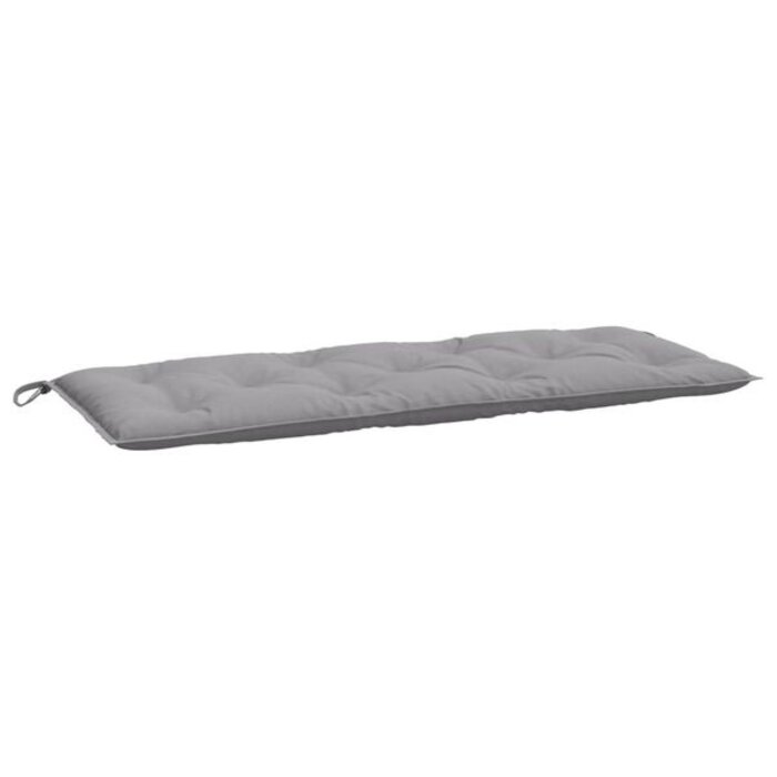 Vidaxl Lot de 2 Coussins de Jardin 120x50x7 cm Gris - Jusqu'à -33% sur l'outlet