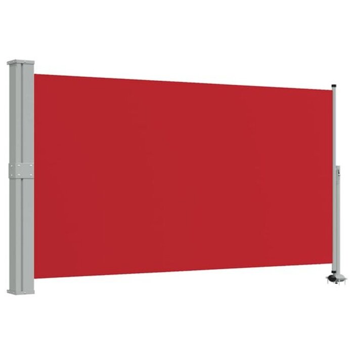 Vidaxl Paravent latéral rétractable 140x300 cm - Rouge - Jusqu'à -33%