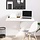 Table murale pliante 100x60 cm - Blanc brillant - Jusqu'à -34%