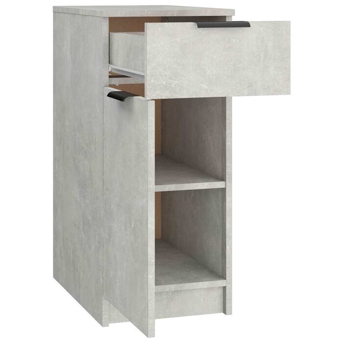 Vidaxl Caisson de bureau gris béton - Jusqu'à -34% sur votre rangement