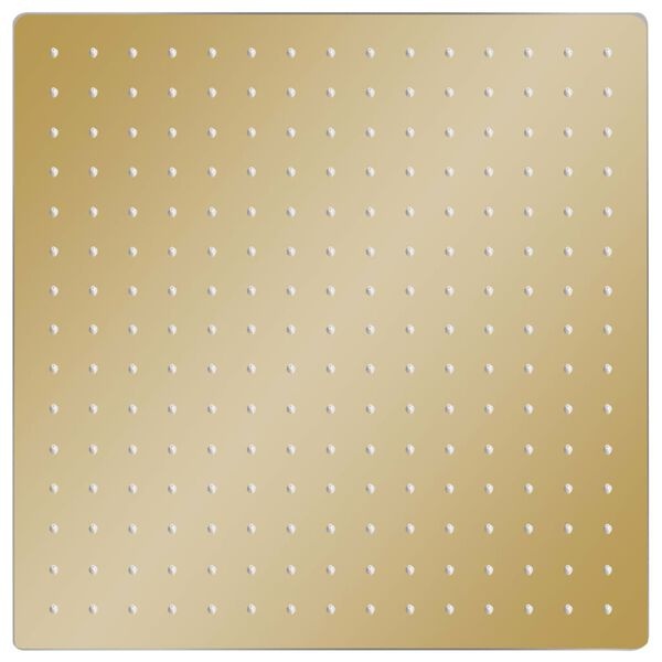 Vidaxl Pommeau de douche pluie doré 40x40 cm - Jusqu'à 34% de remise