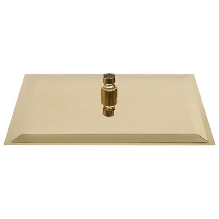 Vidaxl Pommeau de douche pluie doré 40x40 cm - Jusqu'à 34% de remise