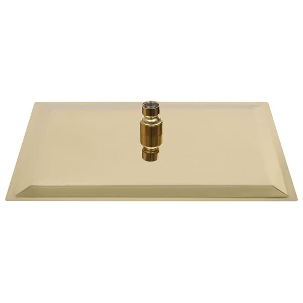 Vidaxl Pommeau de douche pluie doré 40x40 cm - Jusqu'à 34% de remise