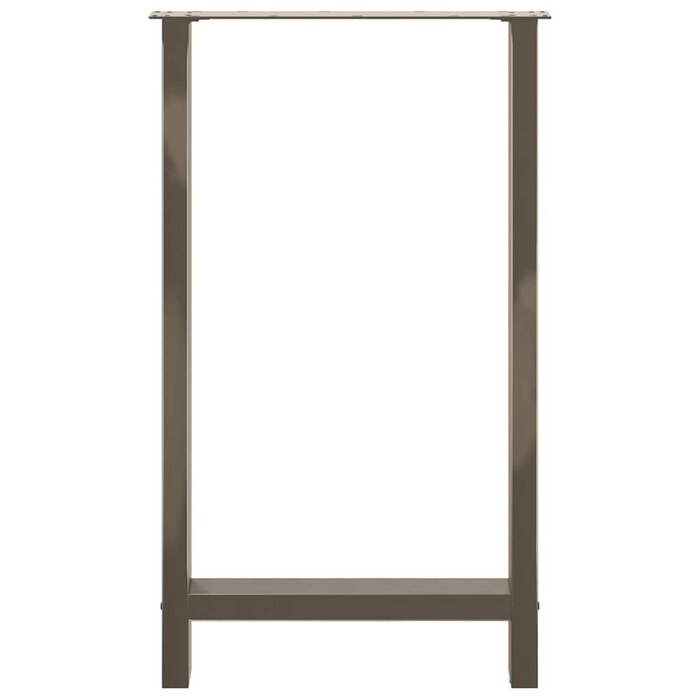 Vidaxl Lot de 2 Pieds de Table de Bar Acier - Jusqu'à -34% sur l'Outlet