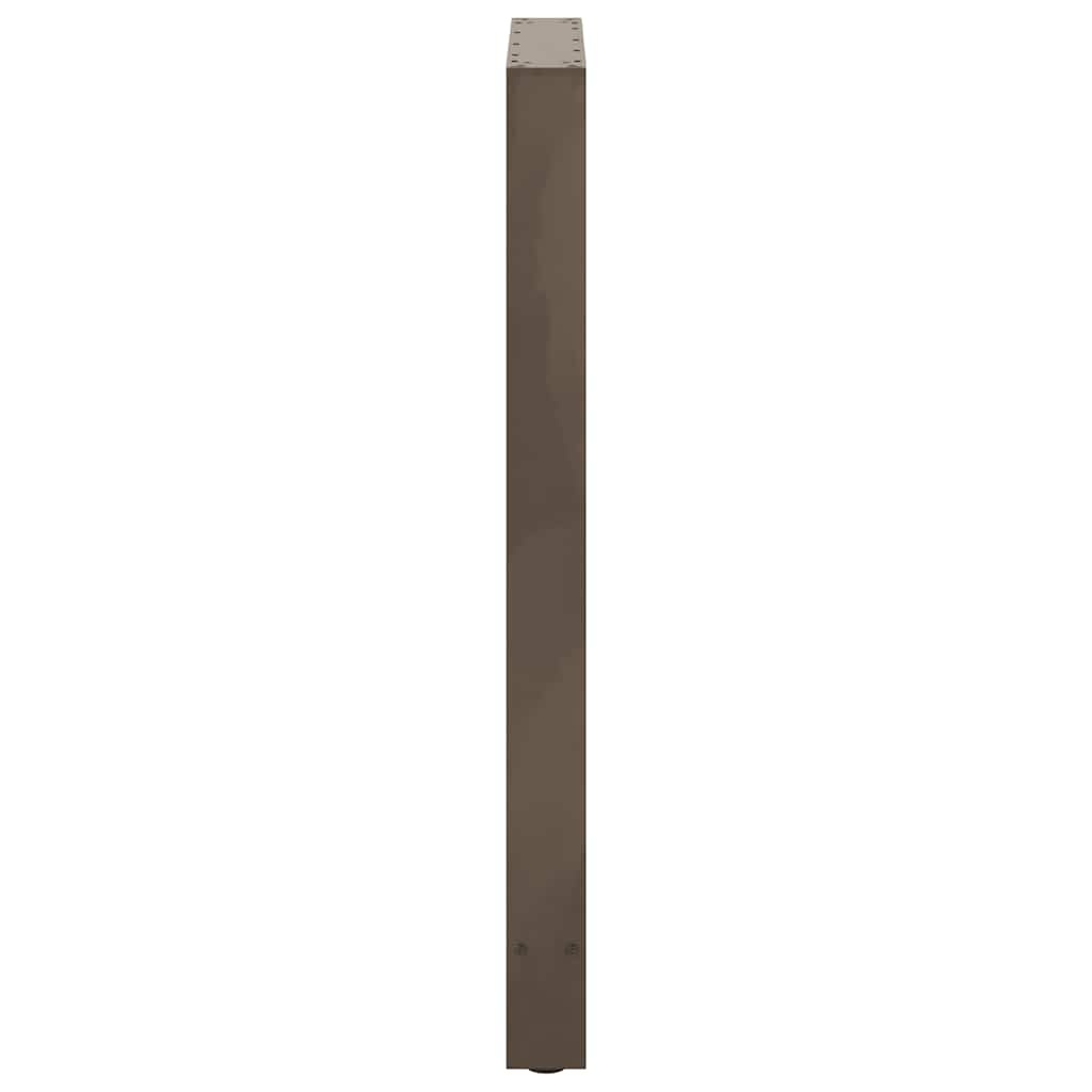 Vidaxl Lot de 2 Pieds de Table de Bar Acier - Jusqu'à -34% sur l'Outlet