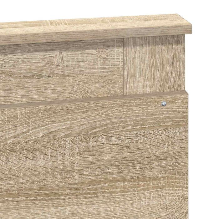 Vidaxl Tête de lit Chêne Sonoma 143x100 cm - Jusqu'à -34% de remise