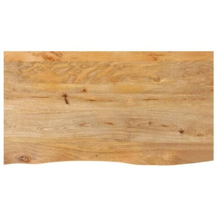 Vidaxl Plateau de table bois de manguier 110x60cm - Jusqu'à 35% de remise