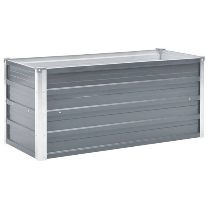 Vidaxl Jardinière surélevée en acier galvanisé 100x40x45cm - Jusqu'à -31%