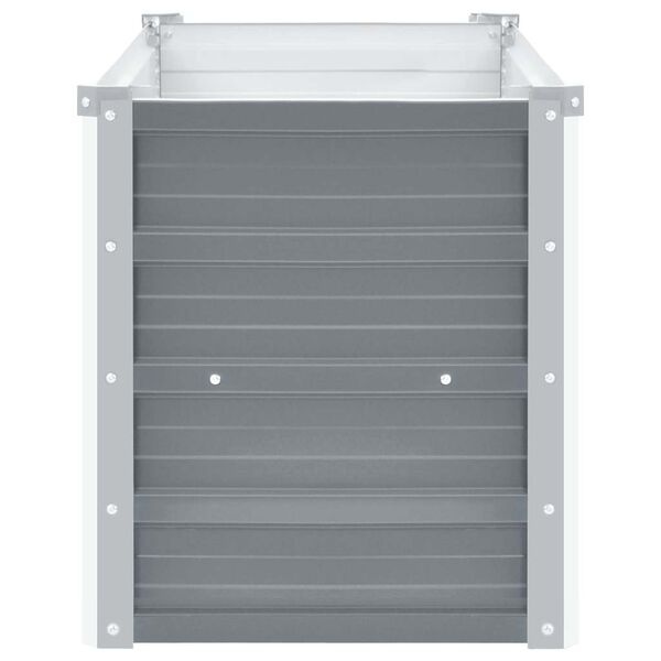 Vidaxl Jardinière surélevée en acier galvanisé 100x40x45cm - Jusqu'à -31%
