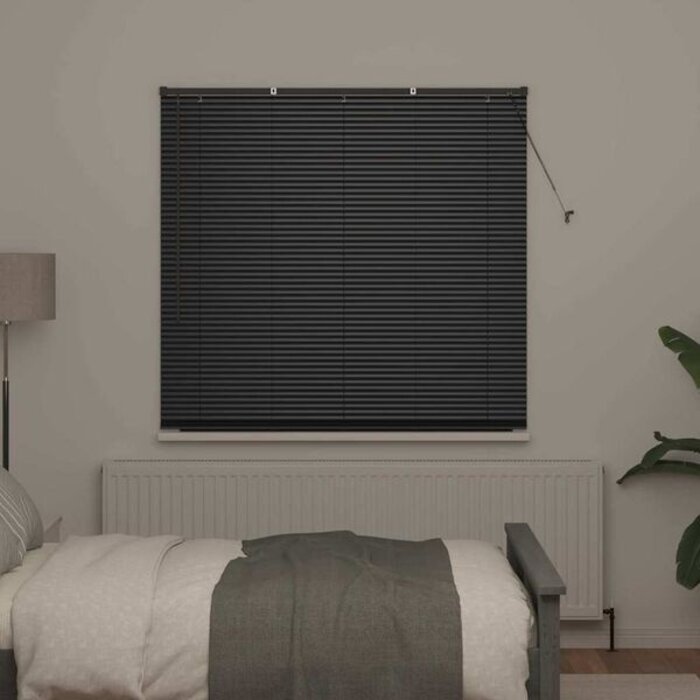 Vidaxl Store vénitien aluminium noir 175x140 cm - Jusqu'à -33% sur l'outlet