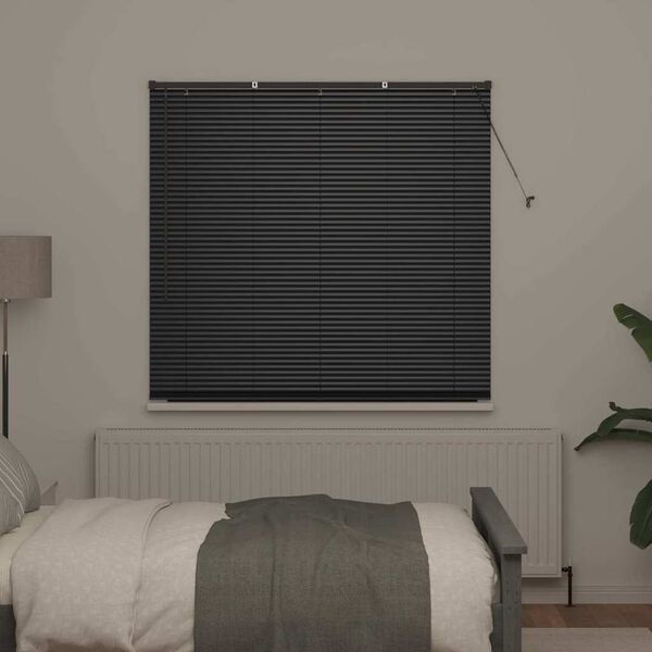 Vidaxl Store vénitien aluminium noir 175x140 cm - Jusqu'à -33% sur l'outlet